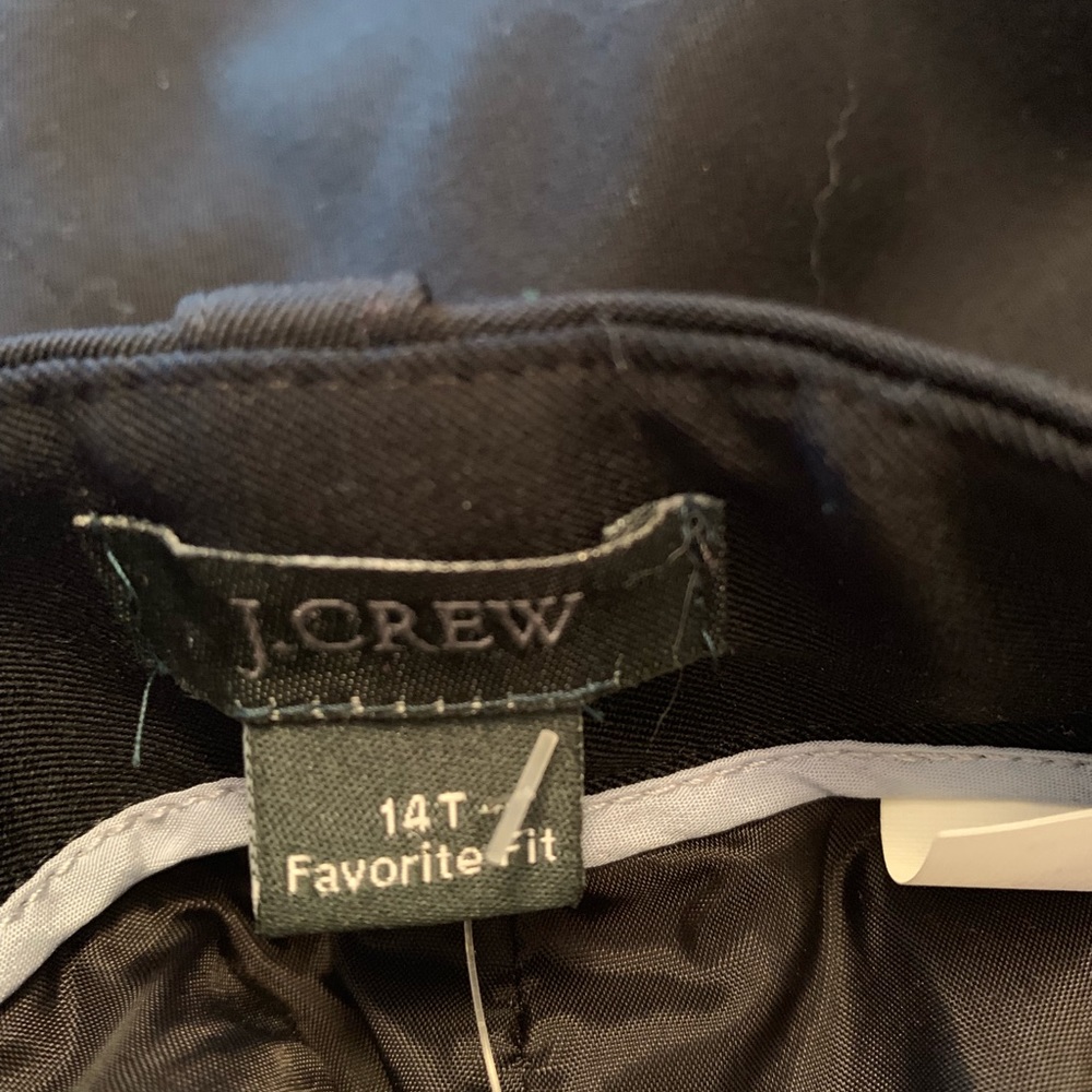 Two pairs of J Crew classic Favorite Fit Trousers